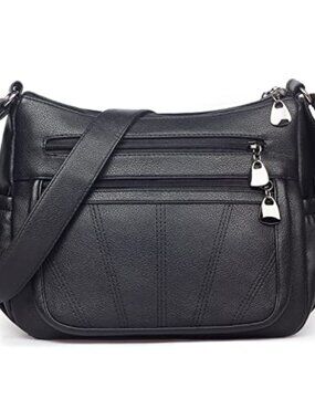 🆕 Crossbody Purse for Women Ladies Soft PU Leather Shoulder Bag